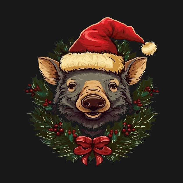 Wild Boar Christmas by JH Mart