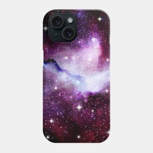 Colorful Universe Nebula Galaxy And Stars Phone Case