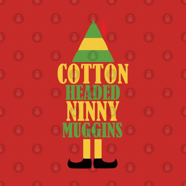 Elf Cotton Headed Ninny Muggins by DrawingBarefoot