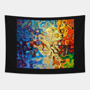 Color mix Pattern Tapestry