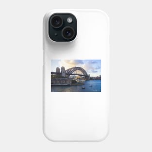 The Sydney Harbour Bridge, Sydney, NSW, Australia. Phone Case