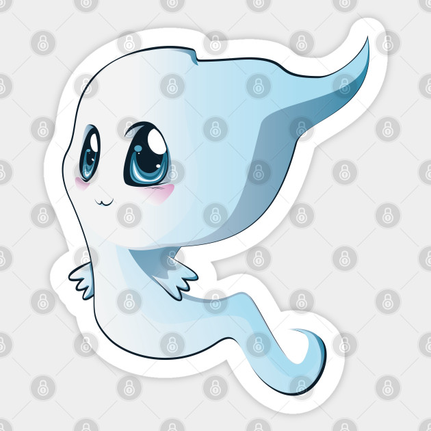 Art Cute Anime Ghost