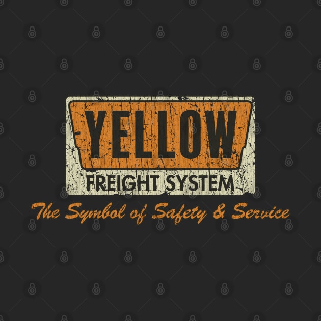 Yellow Freight Symbol of Safety 1968 by JCD666