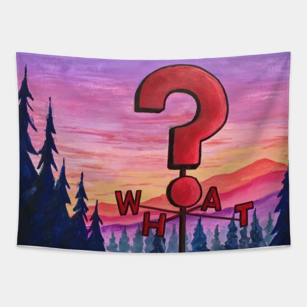 Gravity Falls Windmill Tapestry by emmawtj