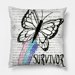 Survivor- color design Pillow