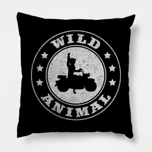 Fantastic Mr Fox - Motorcycle - Wild Animal Pillow