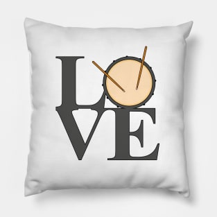 Love Drums Pillow