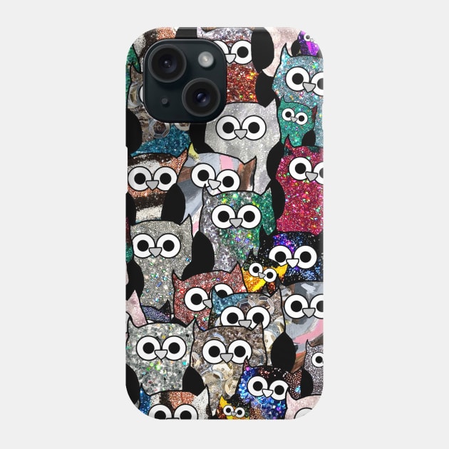 Find Me, I am the Owl looking Bird. Phone Case by notsniwart