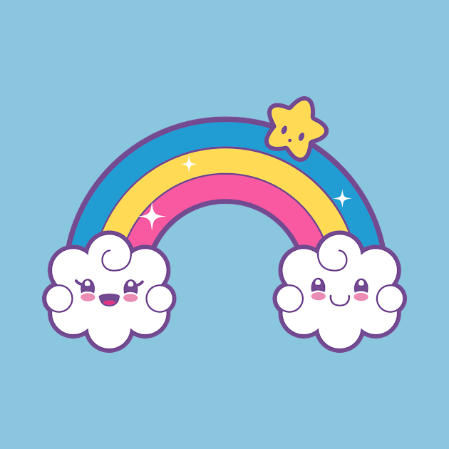 Rainbow Kawaii by benelo