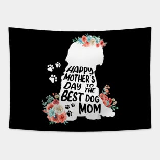 Mother's Day To The Best Maltese Mom Dog  Women Tapestry