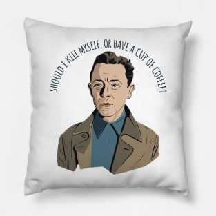 Albert Camus Quote Art Pillow