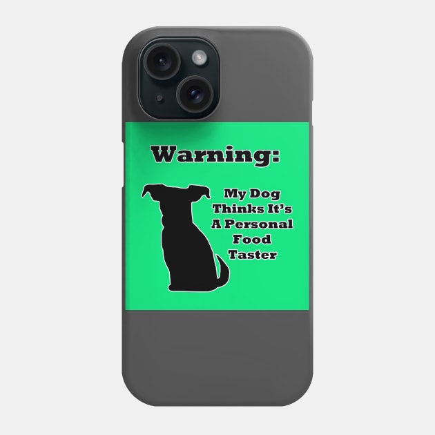 Warning Dog Phone Case by BlakCircleGirl