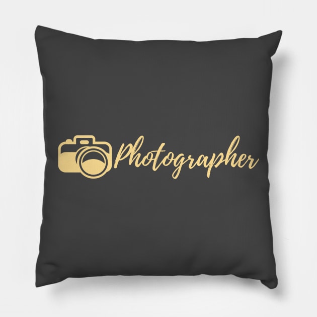 Photographer Pillow by epoliveira