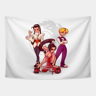 The Queen of Fighters Tapestry