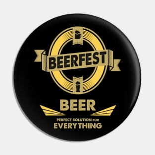 The Perfect Solution - BEER Pin