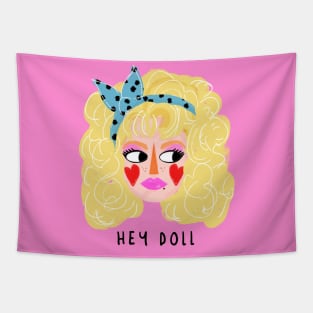 HEY DOLL Tapestry