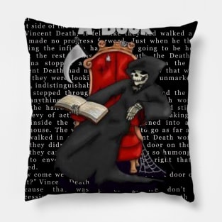 Death Gets A T-Shirt Pillow