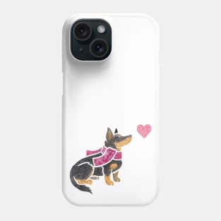 Watercolour Lancashire Heeler dog Phone Case