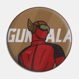 GUNDALA Character Illustration Pin