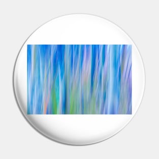 Springtime Aspen Forest Abstract Pin