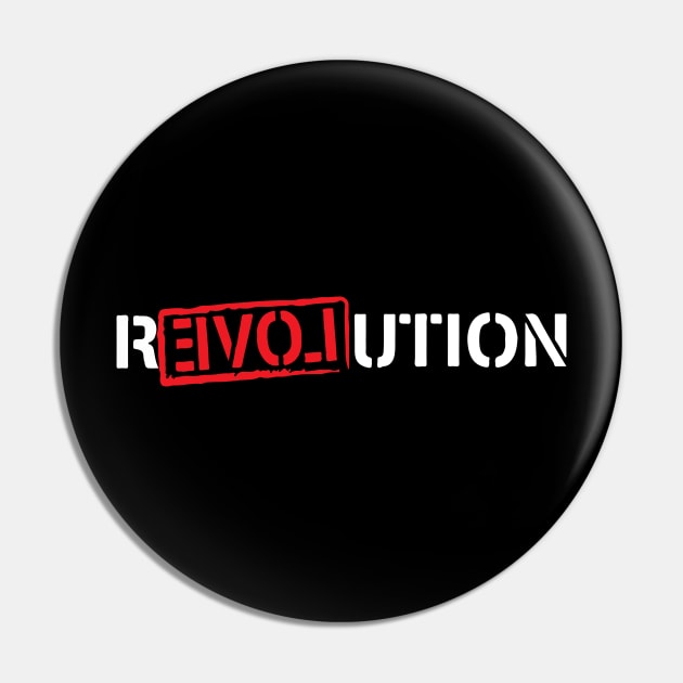 Ron Paul Libertarian Revolution Pin by RobbShopp