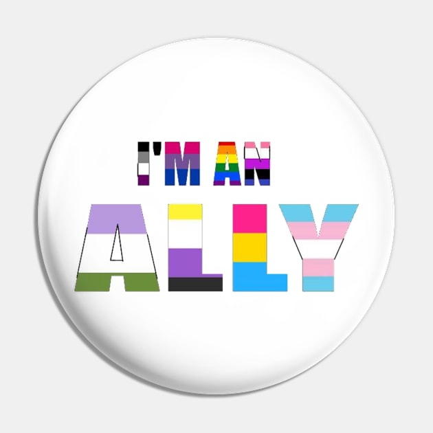 I'm an Ally Pin by lantheman