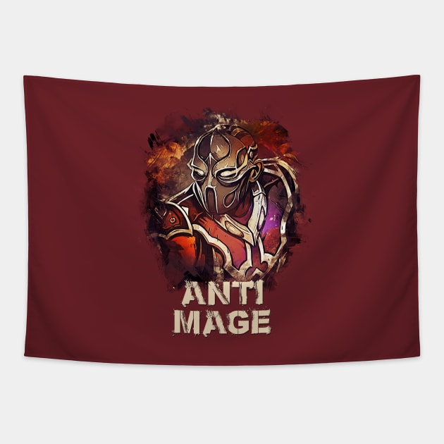 Anti-Mage DOTA 2 Tapestry by Naumovski