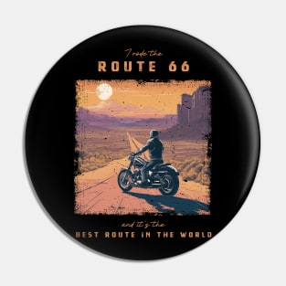 The U.S. Route 66 - best motorcycle route in the world Pin