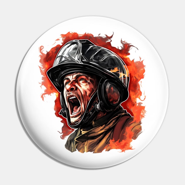 fire fighter design Pin by Printashopus