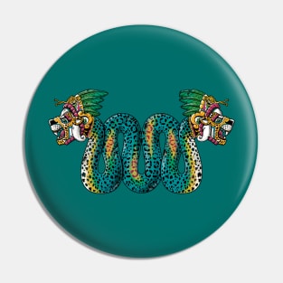 Jaguar Serpent Pin