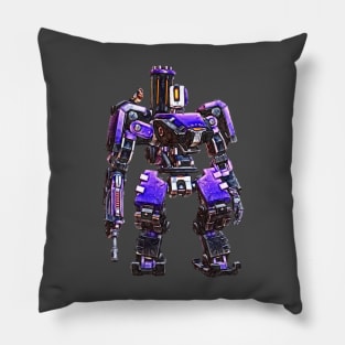 Overwatch Bastion Null Sector Skin Pillow