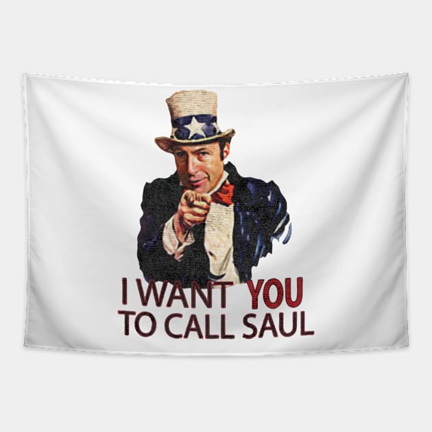 I Want You Call Saul Tapestry by TapABCD