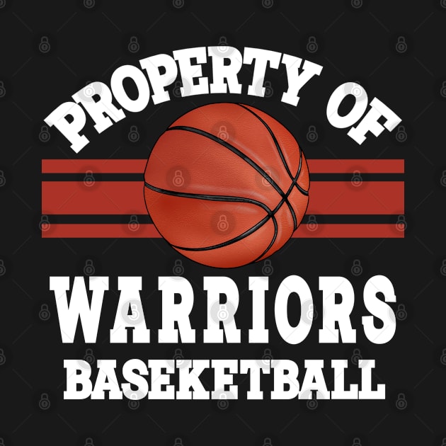 Proud Name Warriors Graphic Property Vintage Basketball by Frozen Jack monster