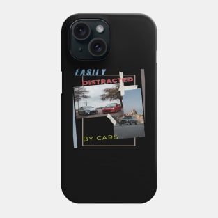 Easily distracted by cars Phone Case