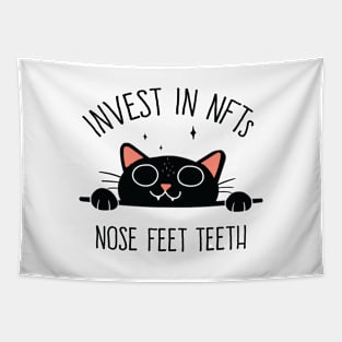 Nose Feet Teeth Tapestry