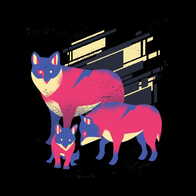 Wolf Family by LR_Collections