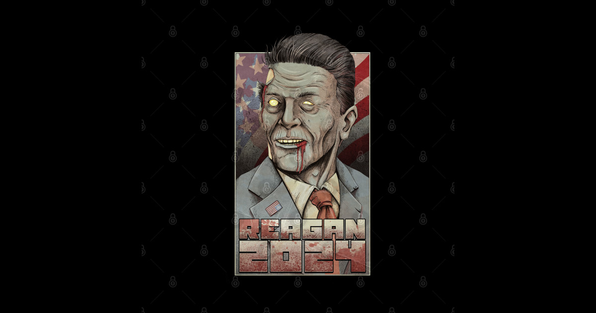 Reagan 2024 Reagan Sticker TeePublic