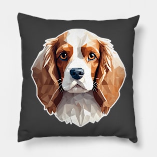 Dog Spanield 2 Art Pillow