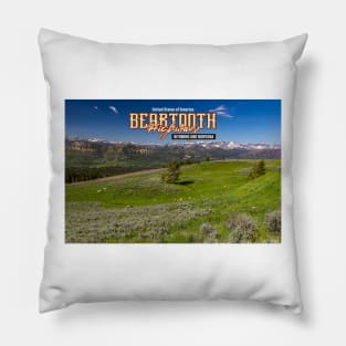 Beartooth Highway Wyoming and Montana Pillow