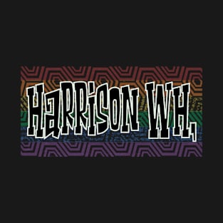 LGBTQ PRIDE USA HARRISON WH T-Shirt
