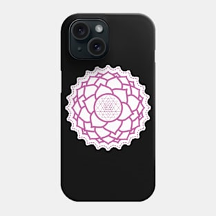 Sacred Geometry Yoga Blossom Phone Case