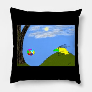 Purdy picturing living in Yiayia’s Fairy Tale Village 🎈 Pillow