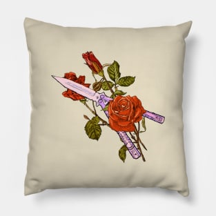 Butterfly-Rose Pillow