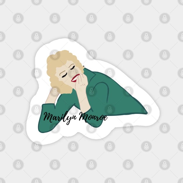 Marilyn Monroe Magnet by Ineffablexx