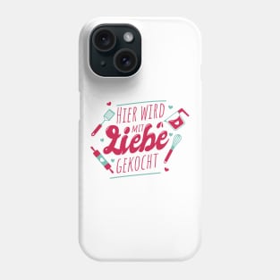 Cook Love P R t shirt Phone Case