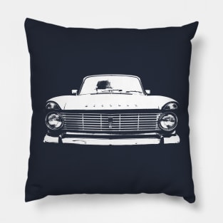 Hillman Super Minx 1960s classic car monoblock white Pillow