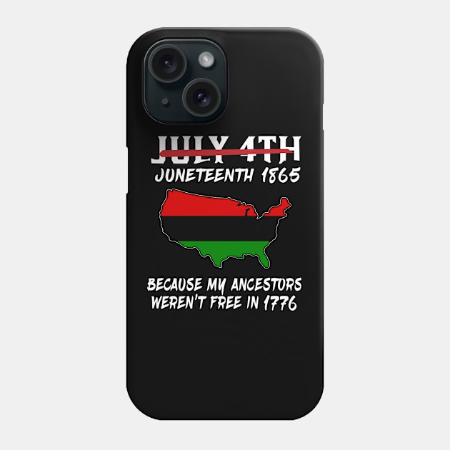 JUNETEENTH Phone Case by first12