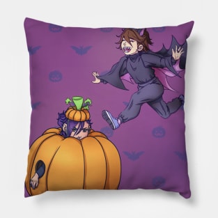 Cutesy Halloween - Tyler and Casey from WS Pillow