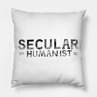 Secular Humanist by Tai's Tees Pillow