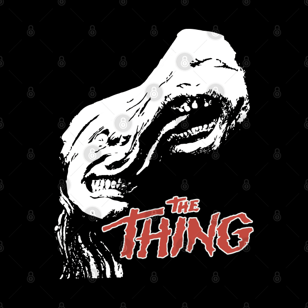 The Thing // Cult Classic Horror Heads Fan Art by darklordpug